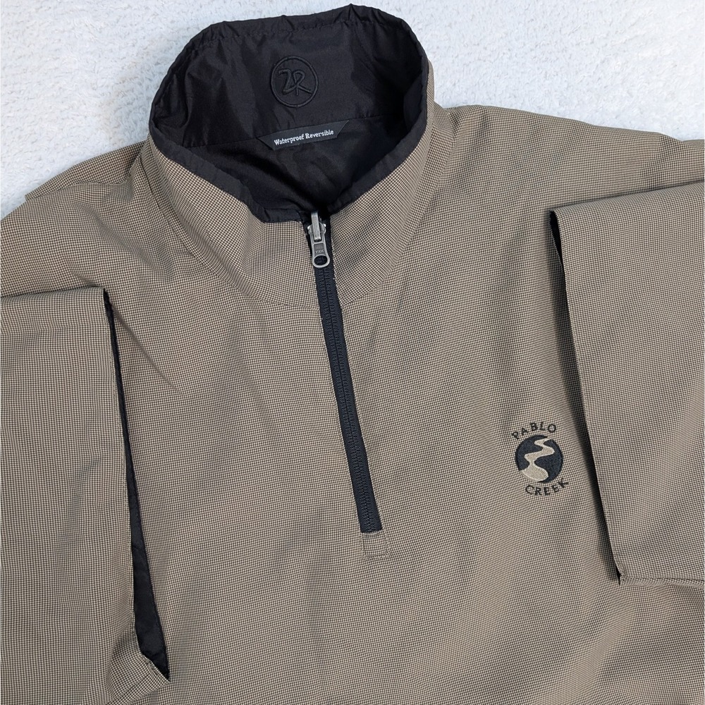 Zero‎ Restriction Golf Waterproof Reversible S/S Pablo Creek Jacket Houndstooth
